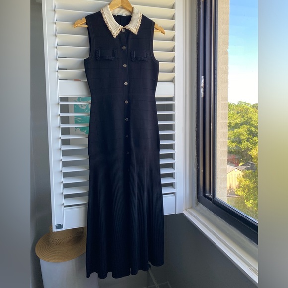 Sandro Precieuse Midi Shirt Dress - Picture 14 of 16